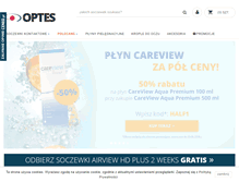 Tablet Screenshot of optes.pl